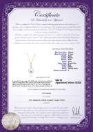 Product certificate: SSEA-W-AAA-1011-P-Hilda